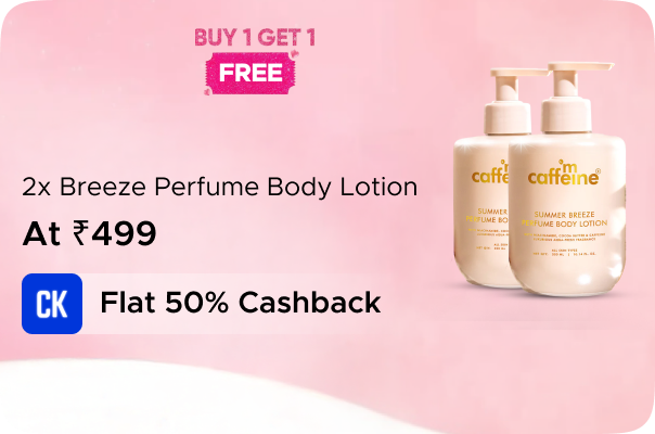 mCaffeine: Buy 2 X Breeze Perfume Body Lotion worth 